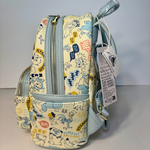 NWT. Disney Parks Loungefly Disney Critters Chaos Mini backpack main image 9